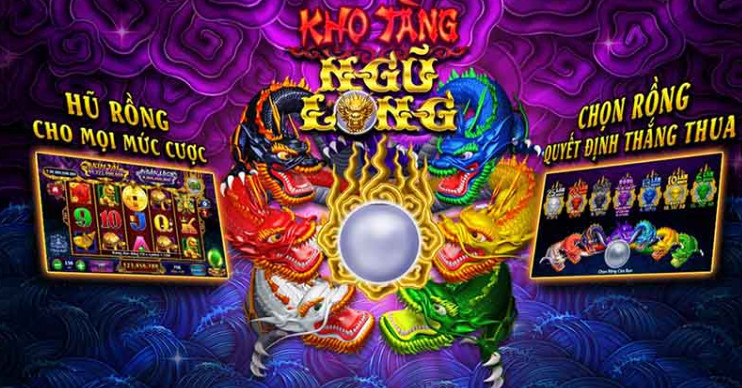 Sảnh chọn Nổ Hũ Kho Tàng Ngũ Long   Xoso333