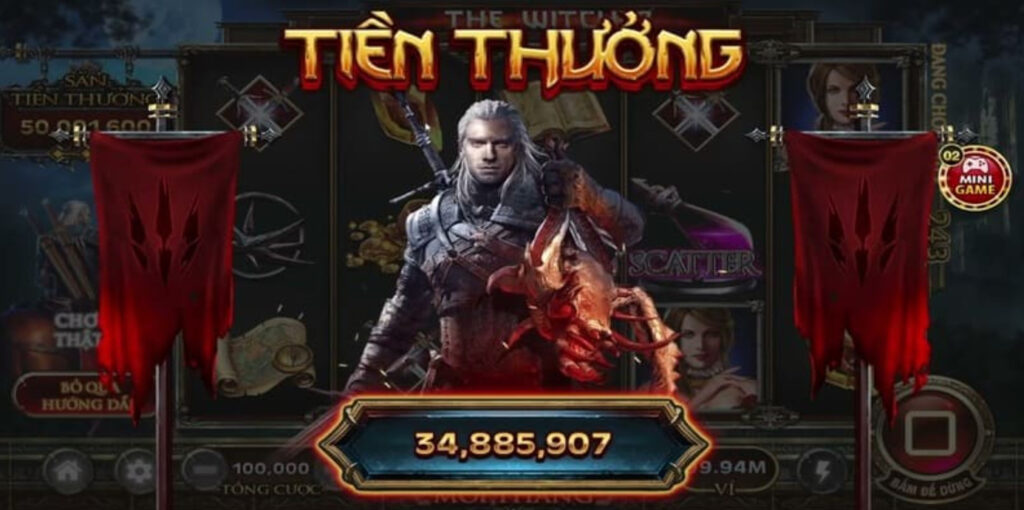 Gợi ý các sảnh game Nổ Hũ The Witcher quốc tế đáng giải trí tại Xoso333